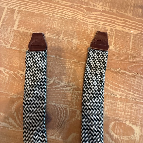 Polo by Ralph Lauren Black and Brown and Green Suspenders Classic. vintage. - Picture 6 of 8